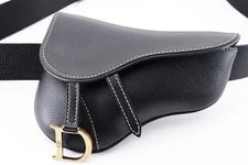 Dior — Authentic Christian Dior Saddle Grained — Handbag — resale