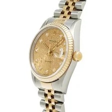 Rolex Datejust 16233G Case Size 36 X 36 Mm 2