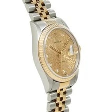 Rolex Datejust 16233G Case Size 36 X 36 Mm 3