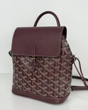 Goyard — Goyard Alpin Backpack in Chevron and U1 — Handbag — resale