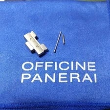 Officine Panerai SS 20mm Matte Belt With Size Extender From Japan 3