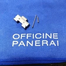 Officine Panerai SS 20mm Matte Belt With Size Extender From Japan 4