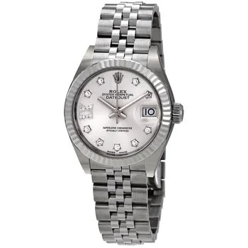 Lady Datejust Automatic Mother of Pearl Diamond Dial Jubilee 279174MDJ 4