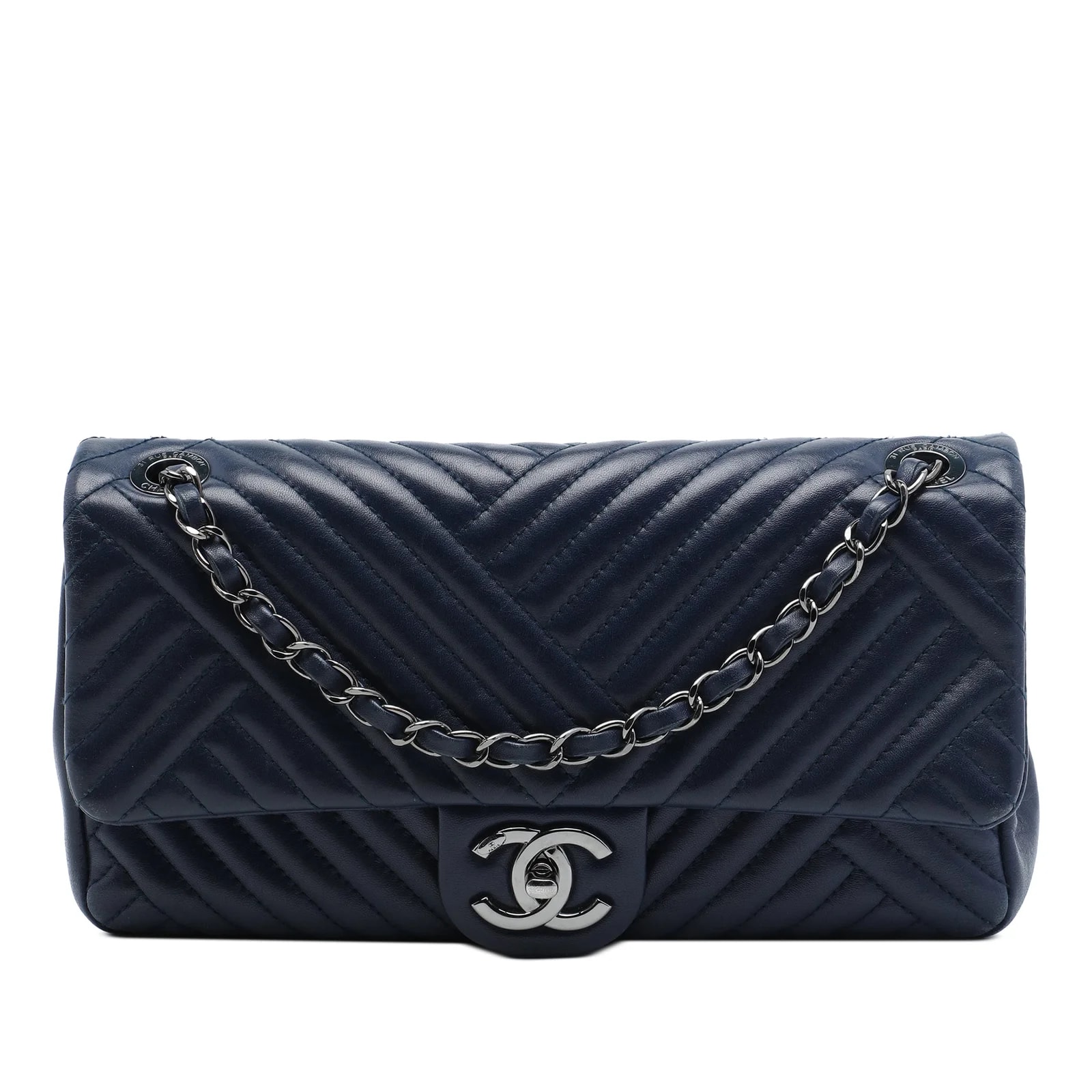 Chanel — Medium CC Crossing Flap — Handbag — resale