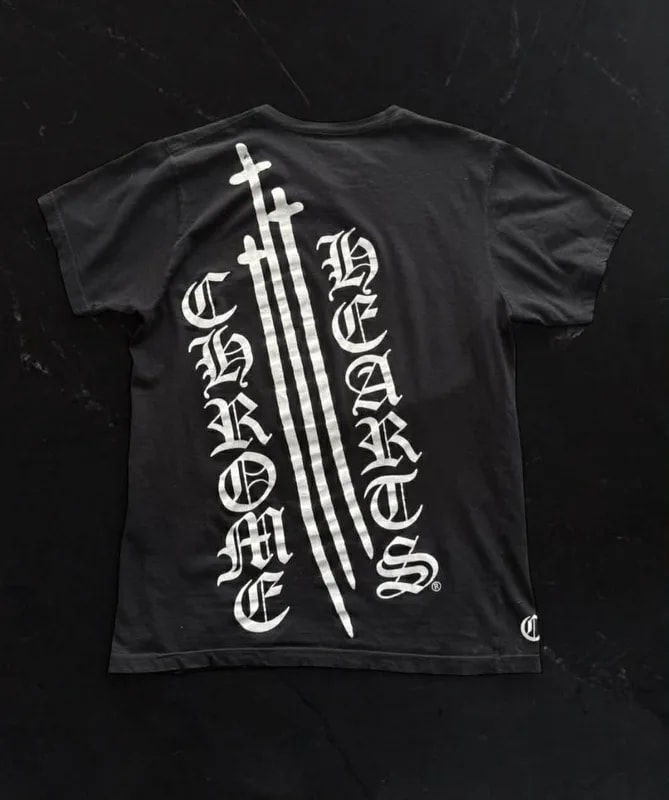 Chrome Hearts — Hearts Triple Dagger Tee — streetwear — resale