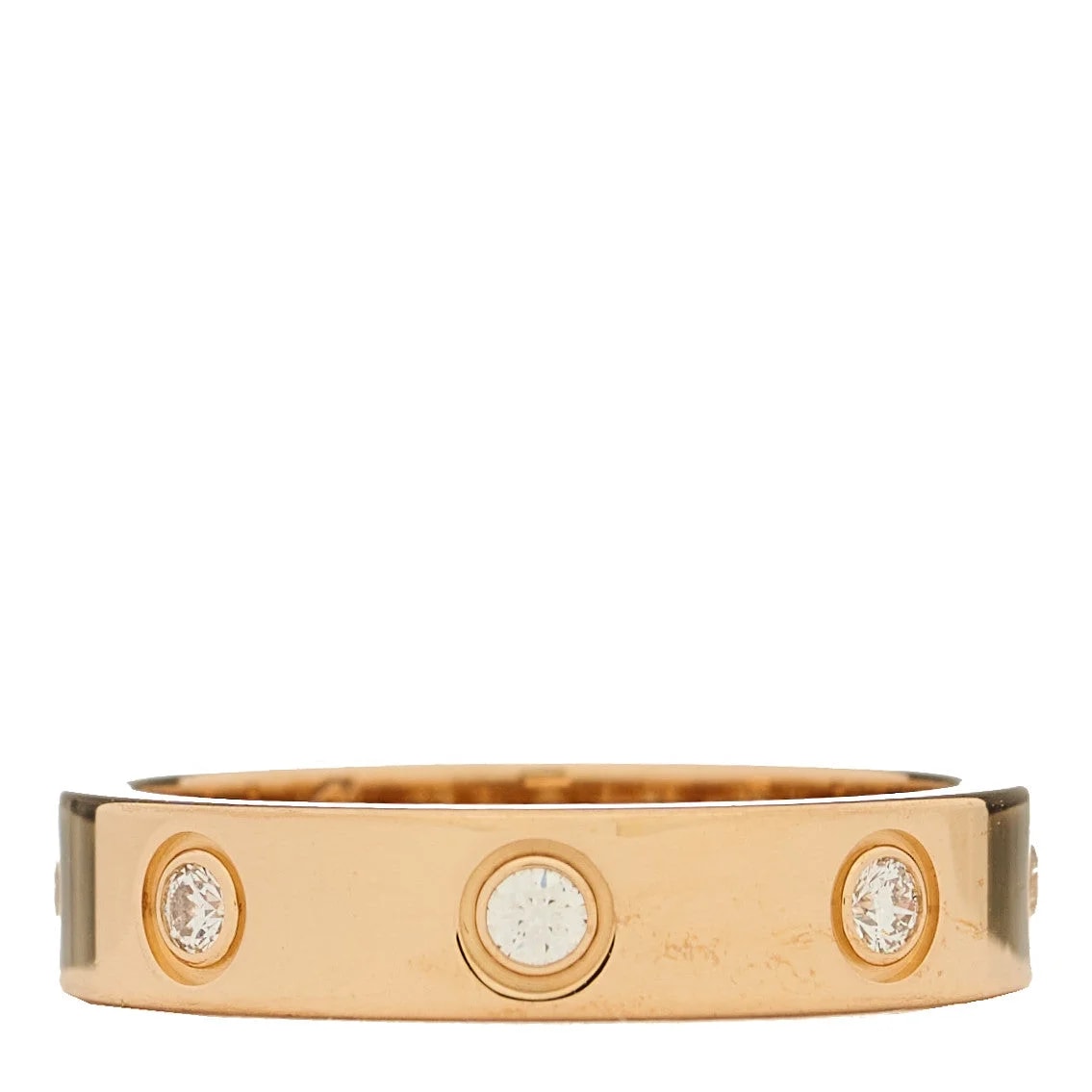 Cartier — 18K 8 4mm Love Wedding Band 50 5.25 — Jewelry — resale