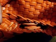 Woven Mini Hobo in OrangeBC Bags 2