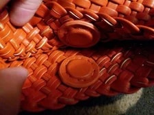 Woven Mini Hobo in OrangeBC Bags 3