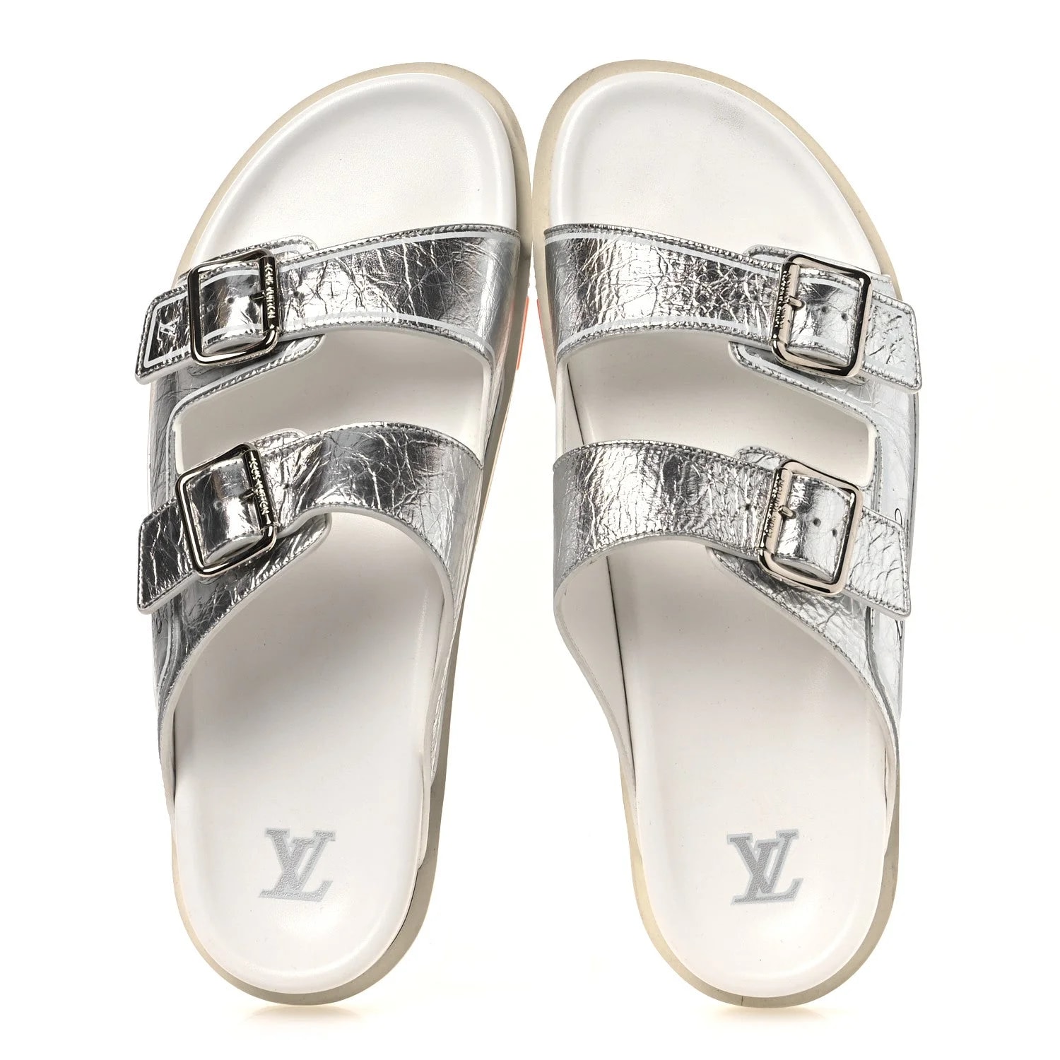 Metallic Mix Materials Script Mules 11 2