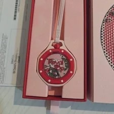 Audemars Piguet X Swatch Royal Pop Otto Rosso Pink Bioceramic Quartz Pocketwatch 4