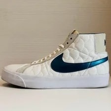 8.5US Nike Sb Blazer Zm Mid Ek Collaboration Original Sports Shoes 3