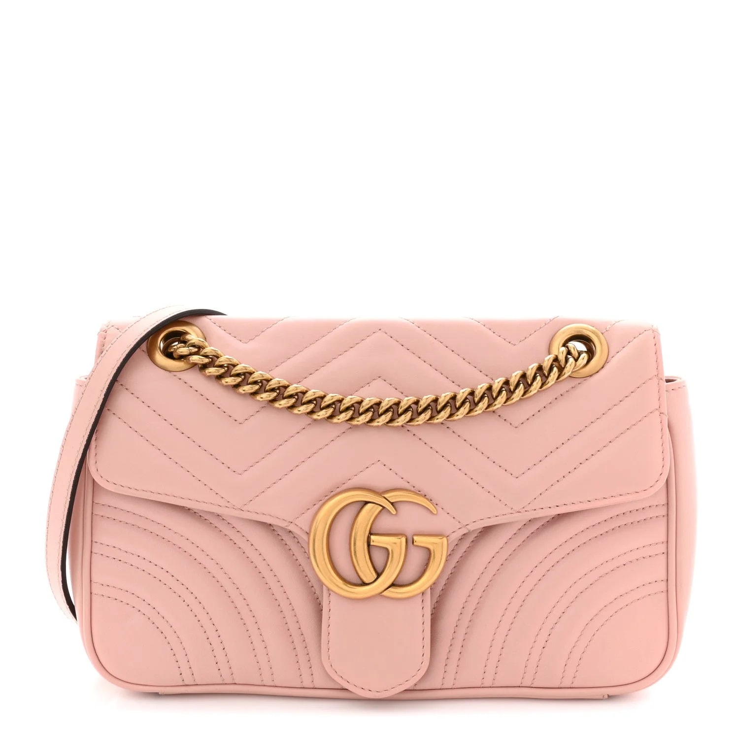 Gucci — Matelasse Small GG Marmont Perfect — Handbag — resale