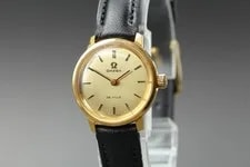 Omega — 1970s Omega DeVille Manual Wind Gold Dial Swiss Ref.515.007 — Watch — resale