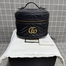 Gucci — Gucci GG Marmont Chevron Top Handle — Handbag — resale
