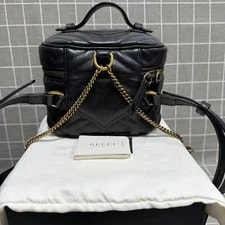 Gucci GG Marmont Chevron Top Handle 2