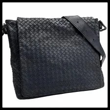 Bottega Veneta — Bottega Veneta Messenger Crossbody Flap From Japan — Handbag — resale