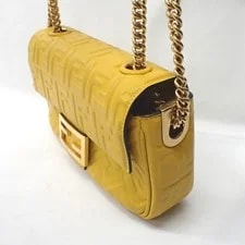 Fendi Chain Baguette From Japan 4