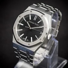 Audemars Piguet Royal Oak Selfwinding Black 41mm Complete 15510ST.OO.1320ST.10 3