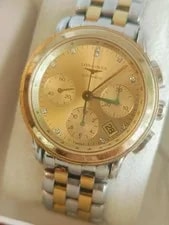 Longines Flagship L4.803.3 Gold Diamond Dial Auto 39mm 3