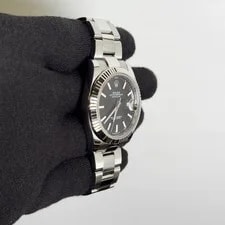 Rolex Datejust 41mm Black Dial Ref 3
