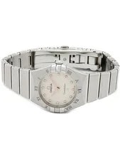 Omega Constellation Manhattan Blush 12P Diamond 131.10.25.60.52.001 Quartz 25mm 2