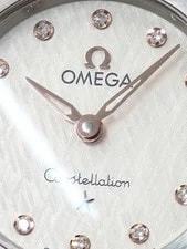 Omega Constellation Manhattan Blush 12P Diamond 131.10.25.60.52.001 Quartz 25mm 4