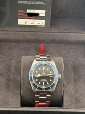 2021 Tudor Black Bay 79230B 41mm Steel Black Dial Blue Bezel Box Papers 2