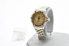 [Exc+5] TAG Heuer 2000 Professional 964.008 Gold Quartz w/4 Links 3