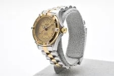 [Exc+5] TAG Heuer 2000 Professional 964.008 Gold Quartz w/4 Links 4