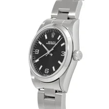 Rolex Oyster Perpetual 77080 31mm Stainless Steel Black #WW3655 2