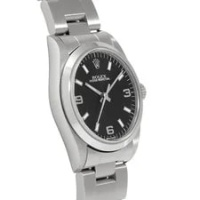 Rolex Oyster Perpetual 77080 31mm Stainless Steel Black #WW3655 3
