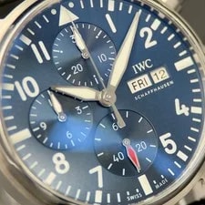 IWC Pilot Chronograph Automatic Blue Dial 41mm IW388101 4