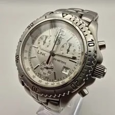 TAG Heuer Link CT1116 Chronograph St.steel Swiss Quartz With Date. 2