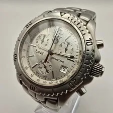 TAG Heuer Link CT1116 Chronograph St.steel Swiss Quartz With Date. 3