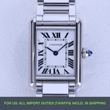Cartier — Cartier Tank Must SM WSTA0107 29.5mm Silver Dial New — Watch — resale