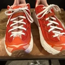 Hoka Mafate Three2 Tomato Shoes 9.5/ 10.5 Hiking 4