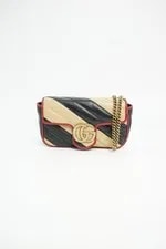 Gucci — Gucci GG Marmont Mini Diagonal Stripe & ebayAG — Handbag — resale