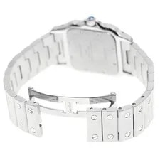 Cartier Santos Galbé LM W20060D6 29mm SS Beige #C19529 3