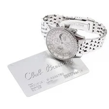 Breitling — Breitling Navitimer Olympus A19340 43mm SS Silver #C2988 — Watch — resale