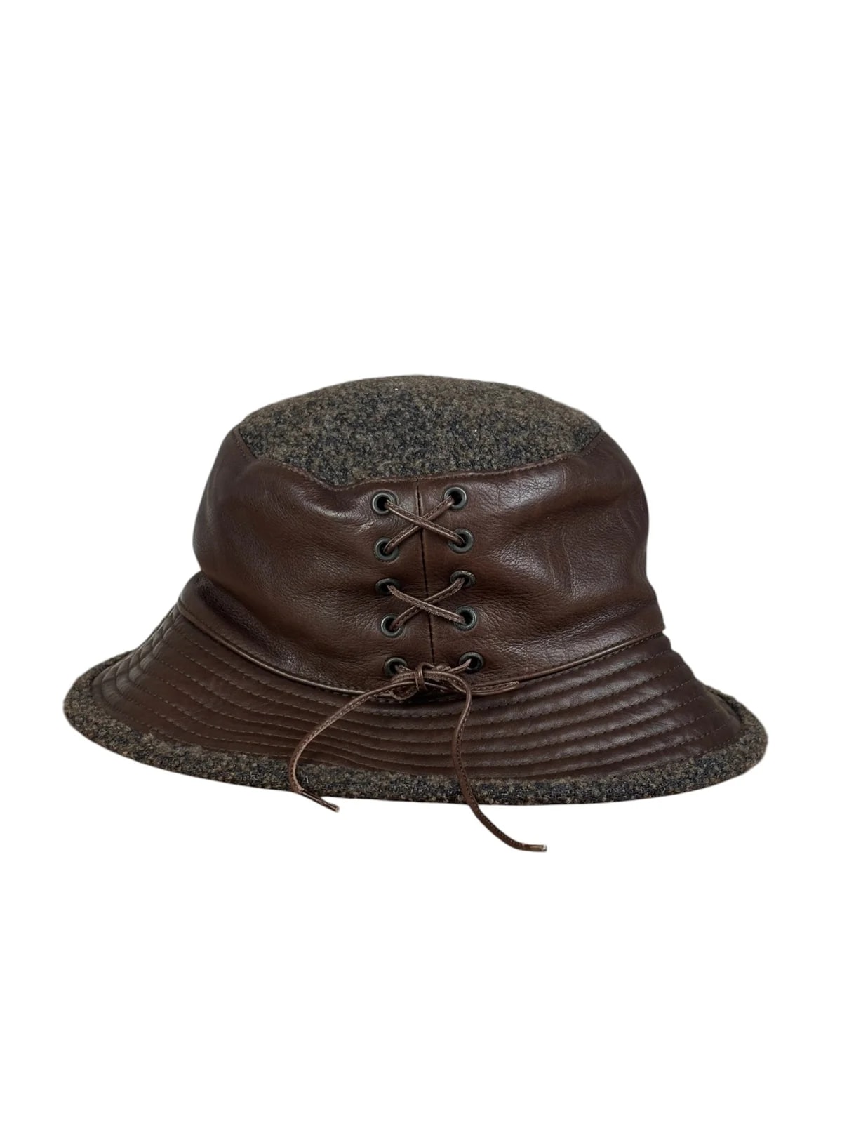 Hermes -Trimmed Motsch Bucket Hat 2