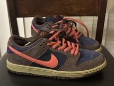 Nike SB — NEW Nike SB Dunk LOW PRO Sz 9.5 HQ1625 200 Baroque Adobe No Box — Sneaker — resale