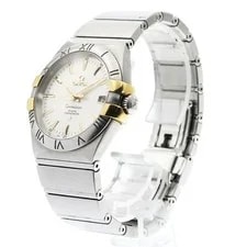 Omega Constellation 123.20.35.20.02.004 35mm SS Silver #C20093 2