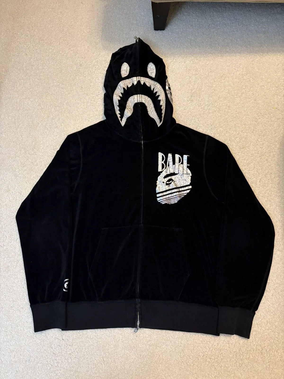 A Bathing Ape — A Bathing Ape Shark Full Zip Hoodie — streetwear — resale