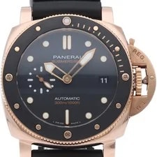Panerai — Panerai Submersible Goldtech PAM01164 18K Rose Gold / Rubber 42mm #LPW1675 — Watch — resale