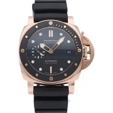 Panerai Submersible Goldtech PAM01164 18K Rose Gold / Rubber 42mm #LPW1675 2