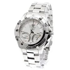 TAG Heuer — TAG Heuer Aquaracer Calibre S CAF7011 45mm SS Silver #C9825 — Watch — resale