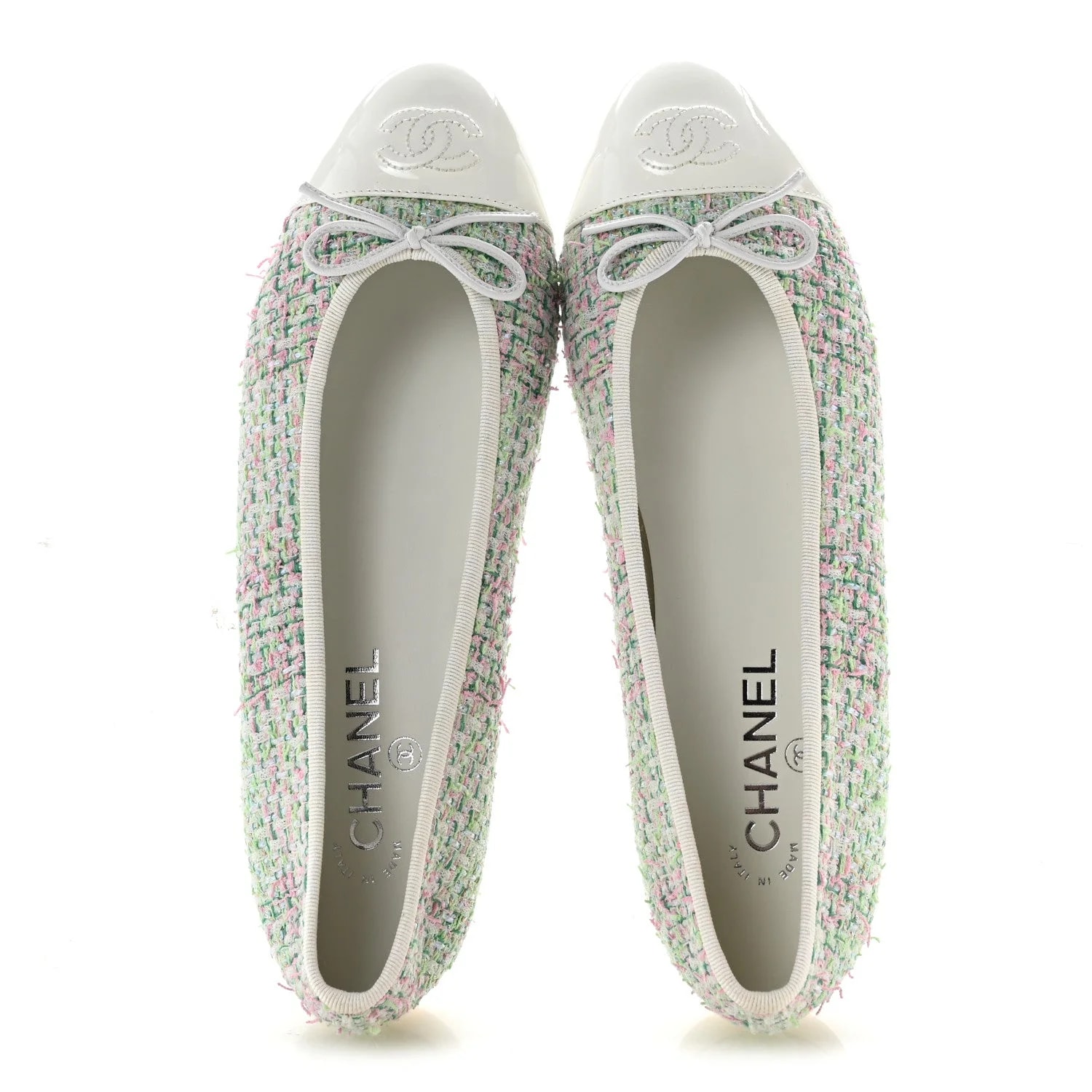 Cotton Cap Toe Ballerina 40.5 2