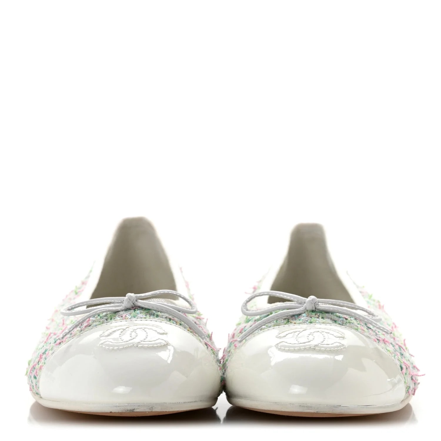 Cotton Cap Toe Ballerina 40.5 3