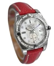 Breitling Galactic 36 A37330 Diamonds Date MOP Dial Steel 36MM ' Automatic 4