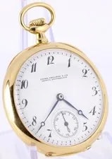 Patek Philippe CIE 18k Yellow Gold 73.3gr White Arabic 47mm Pocket 3